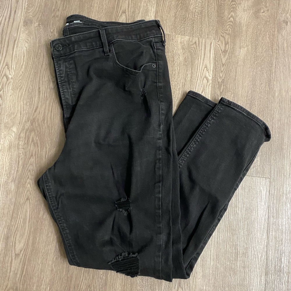 Old Navy Black Rockstar Super Skinny Women's Jeans size 18